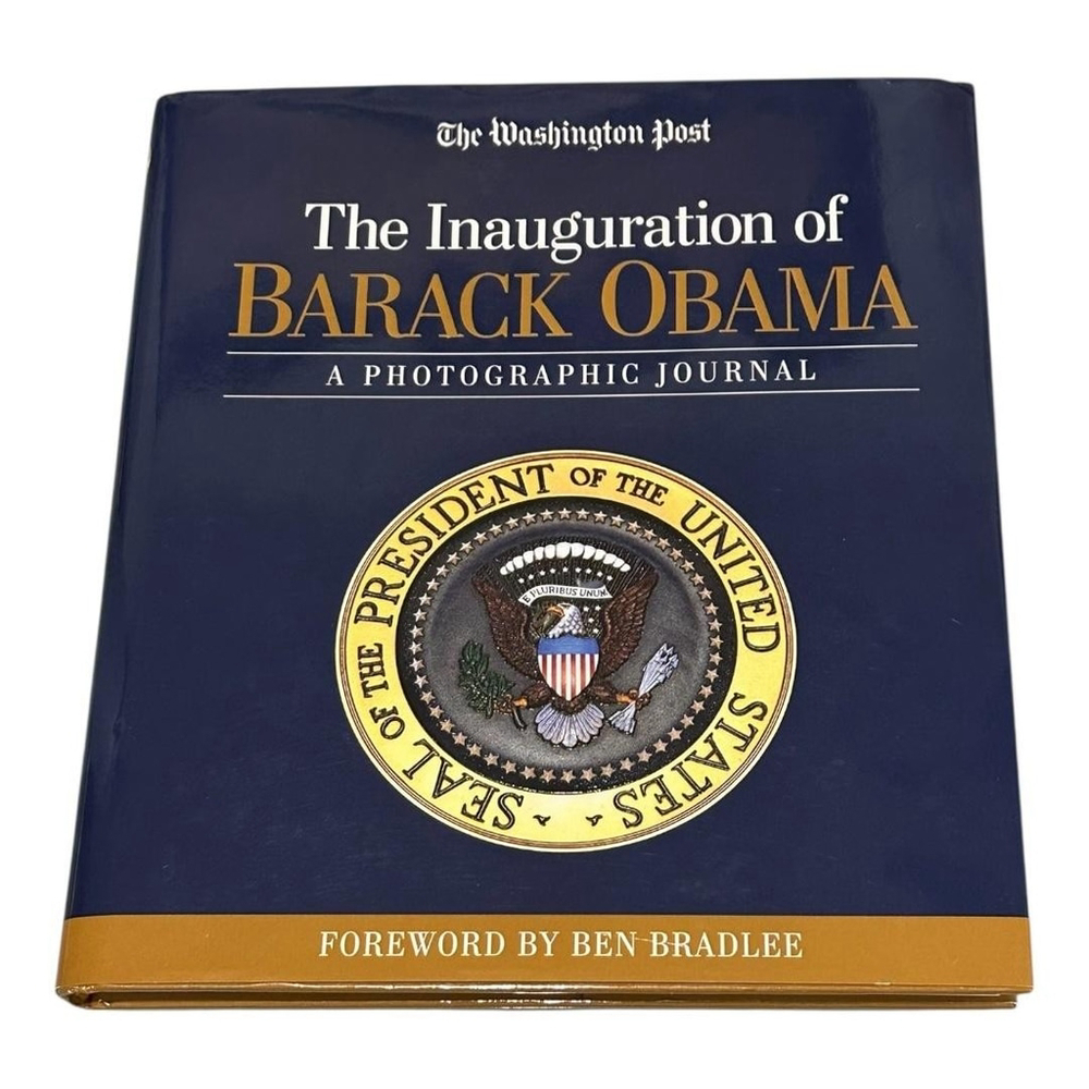 The Inauguration of Barack Obama Photographic Journal Hardcover Washington Post